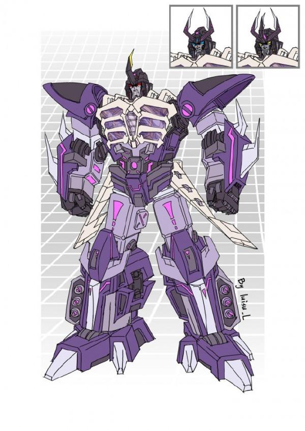 變形金剛撞色混搭人物插畫，大家能認出它們都是誰嗎？