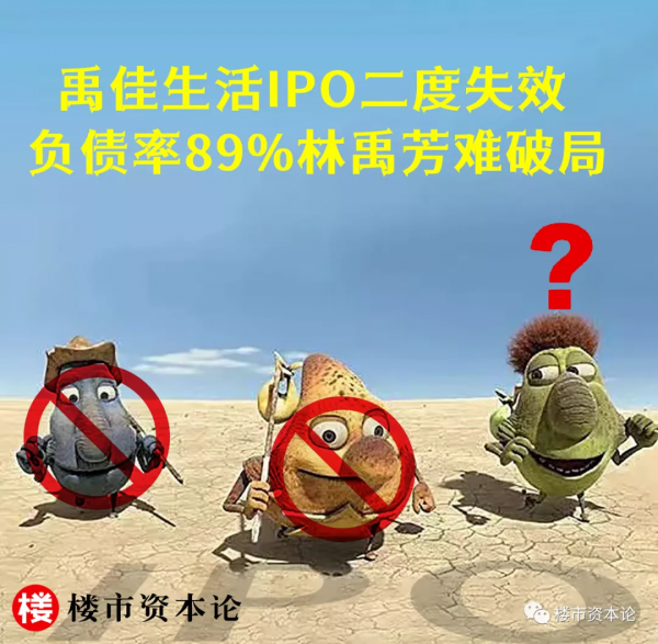 禹佳生活IPO二度失效,負債率89%林禹芳難破局 禹佳生活IPO二度失效,負債率89%林禹芳難破局