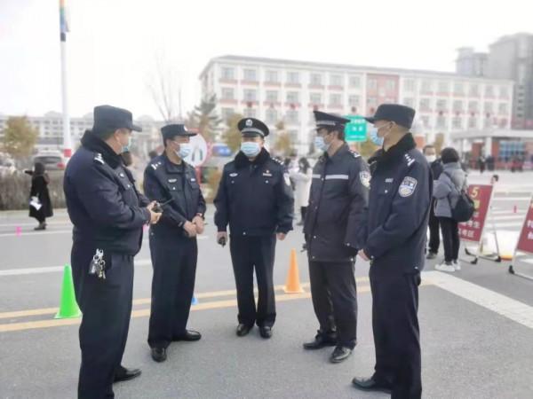 互助縣公安局圓滿完成2021年下半年中小學教師資格考試安保任務