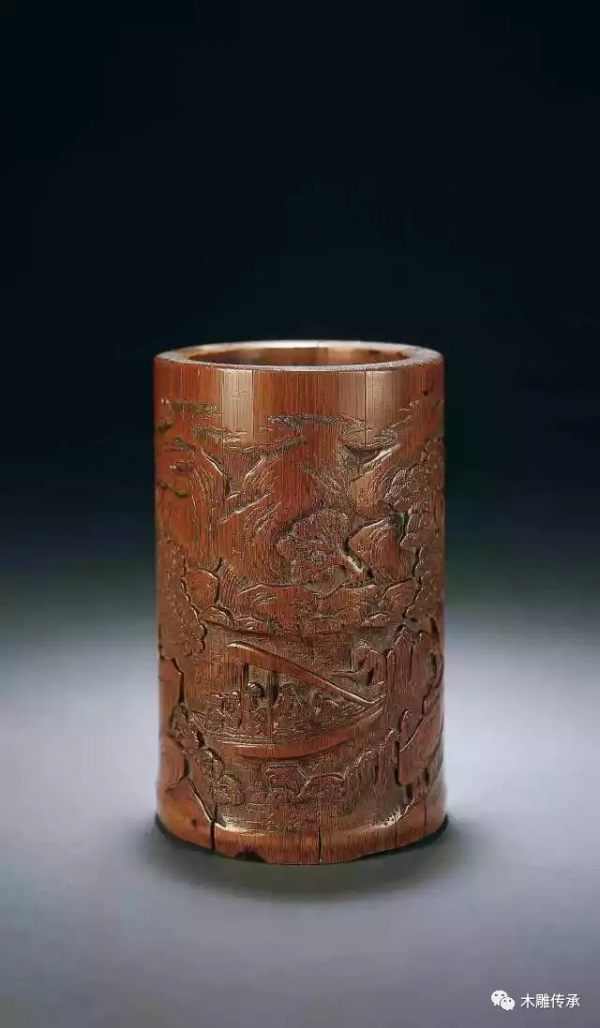 包漿後的竹雕,像極了天外來物 包漿後的竹雕,像極了天外來物