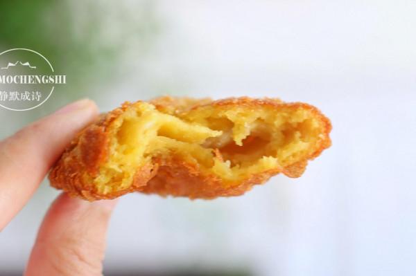 北方做油炸糕，不用麵粉不用酵母，外酥裡糯有糖心，吃著特解饞