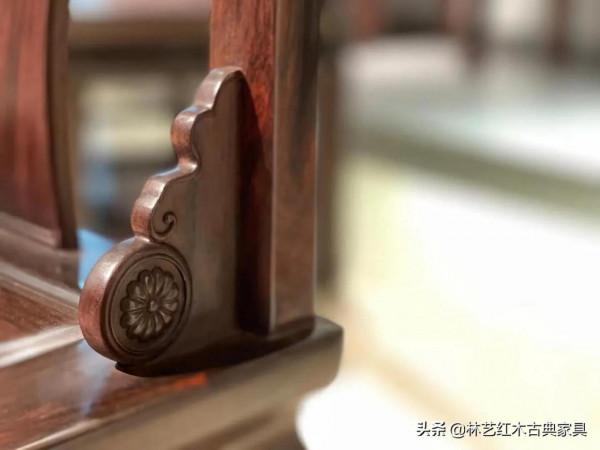 大紅酸枝碩果累累圓餐桌丨大方之作