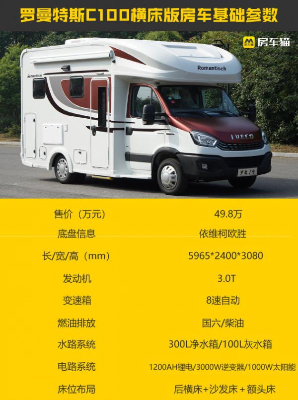 雙層地板的房車？國產房車大升級！羅曼特斯C100橫床版房車