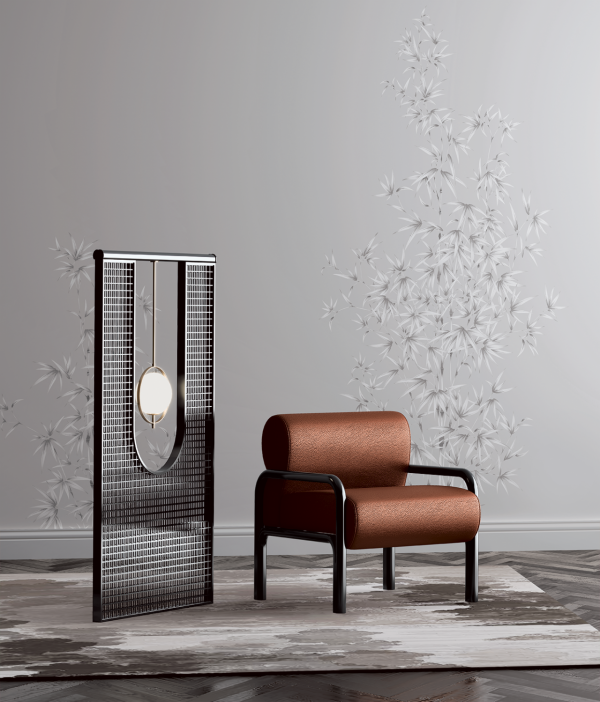 柏克利701號系列，國潮刺繡牆布