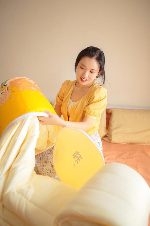 天涼了，冬被選得好，男朋友回家早