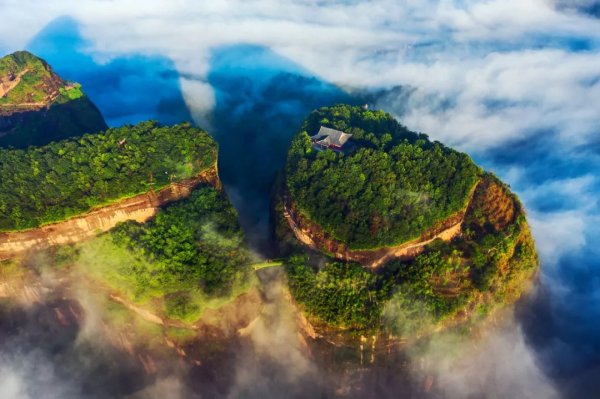 如果說真有神仙住的地方，那就是這樣的吧