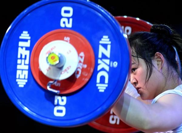 舉重——女子76公斤級決賽賽況