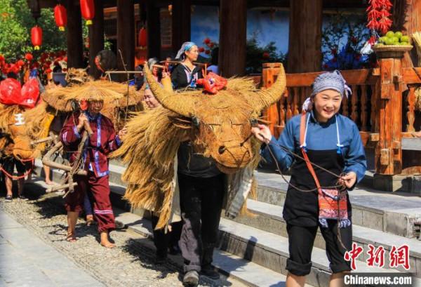 廣西龍勝舉辦民族特色活動慶祝2021年中國農民豐收節