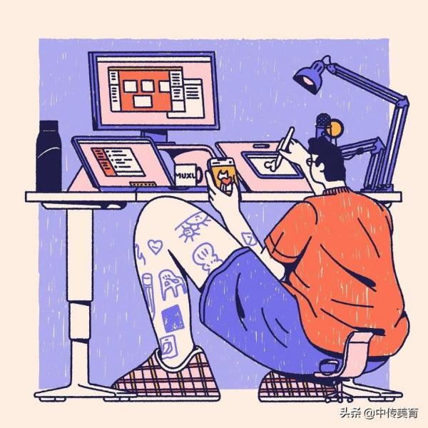 獨特的“人物速寫”，人物的動態畫得很誇張，你喜歡這種效果嗎