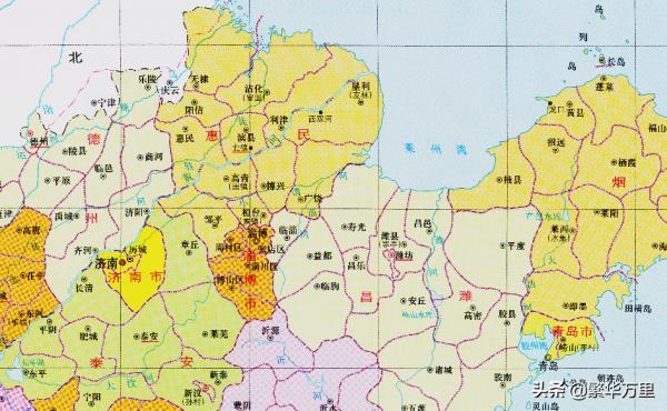 山東省的區劃調整,16個地級市之一,濱州市為何有7個區縣? 山東省的區劃調整,16個地級市之一,濱州市為何有7個區縣?