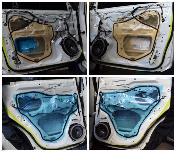 豐田普拉多汽車音響改裝英國CV音響，暢聽美妙音響！昆明發燒友