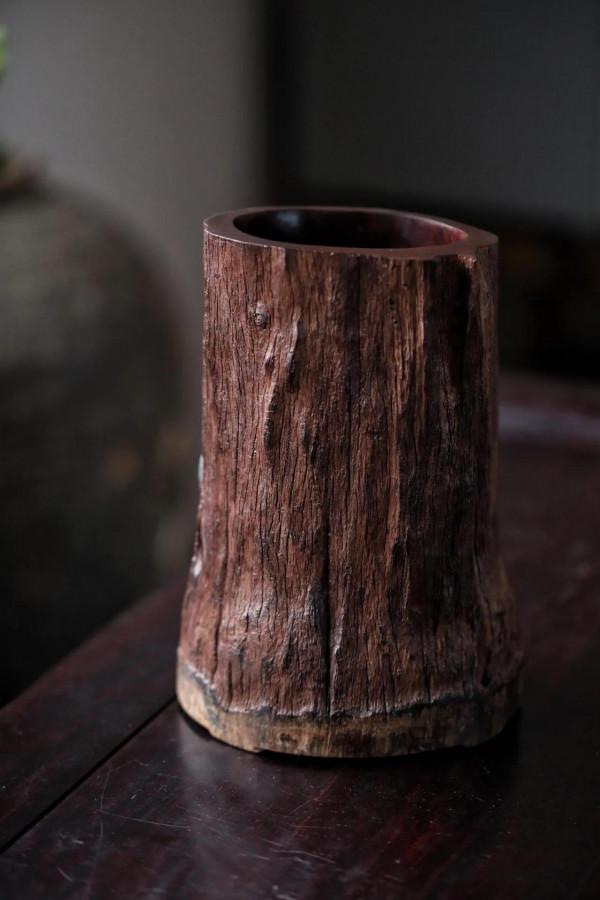 印度小葉紫檀 | 筆筒