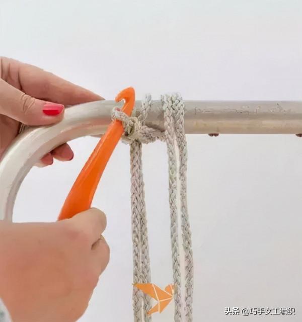 舊摺疊椅改造變身小清新編織摺疊椅製作教程