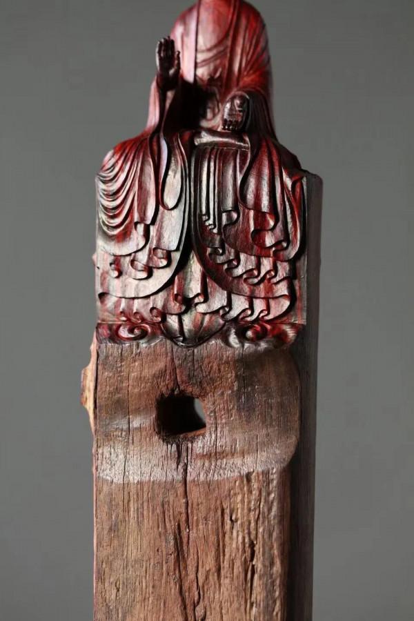 清供：小葉紫檀 | 北魏佛