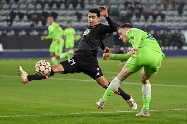 足球——歐冠：里爾勝沃爾夫斯堡