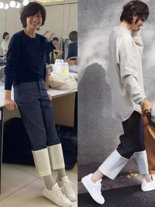 50歲女人鞋子別買太多，秋季有這4雙就夠了，配褲子裙子舒適好看