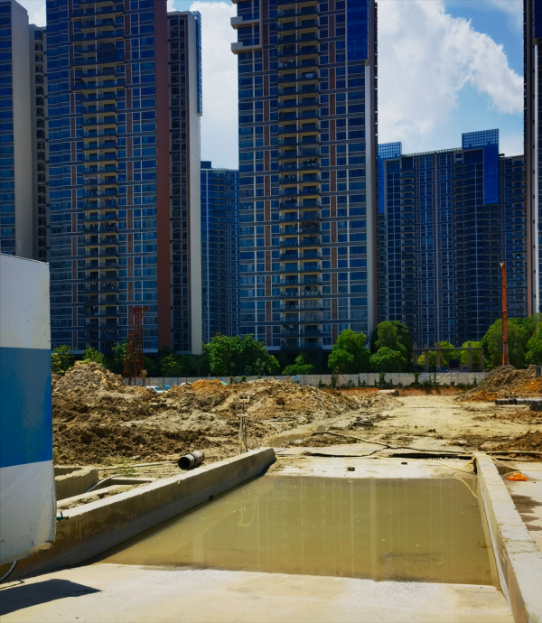 粵西第一高樓——湛江雲海一號！透過超限審查後，施工加速了