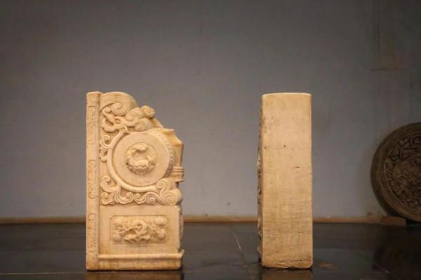 門檔石墩漢白玉石 門檔石墩漢白玉石