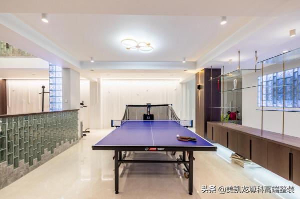 600㎡現代風別墅，跳躍的色彩點亮生活的絢麗