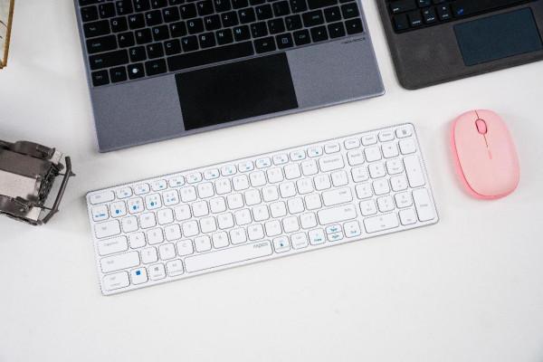 打造專屬的簡潔桌面，雷柏“E9350G鍵盤”“M650 Silent滑鼠”