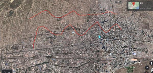 衛星看蒙古國 衛星看蒙古國