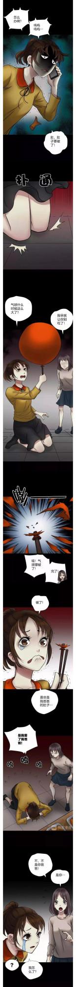 人性漫畫：《借胃》轉移食物的神奇氣球