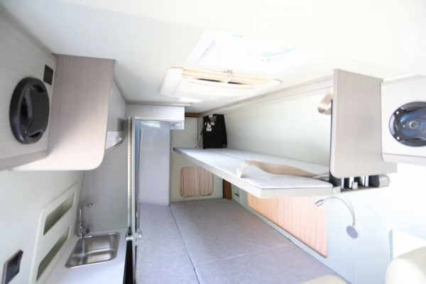 巧用空間 B型也能有三張床鋪 飛翔新世代全順Pro B型房車 巧用空間 B型也能有三張床鋪 飛翔新世代全順Pro B型房車