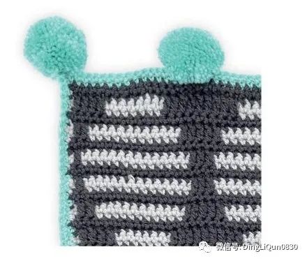 「針織作品」最新的用馬賽克編織技術製作的毯子及家居小物