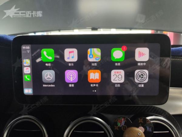 一騎驍雄！18款AMG GLC63升級高畫質儀表屏、顯示屏及碳纖方向盤