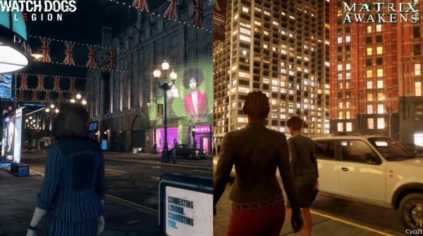 《看門狗：軍團》vs《駭客帝國：覺醒》開放世界/光追對比