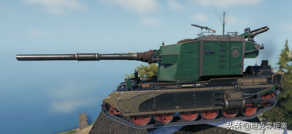 坦克世界 183重炮的蒸汽火車頭來了！FV4005動態3D“雷霆之子”