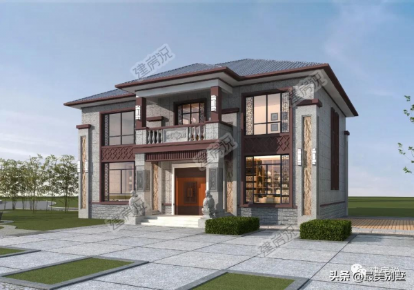 回家過年最好的禮物，就是這棟新中式別墅，建了全家都開心