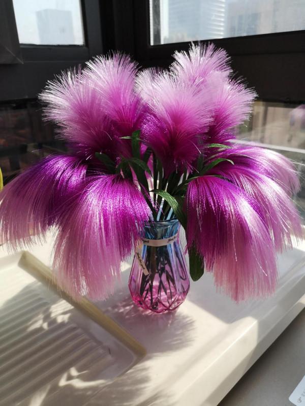 手工製作的蘆葦和蒲公英 手工製作的蘆葦和蒲公英