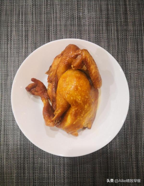 饅頭這樣做，鬆軟營養又飽腹，搭配非烤箱版烤雞、果蔬，真美味