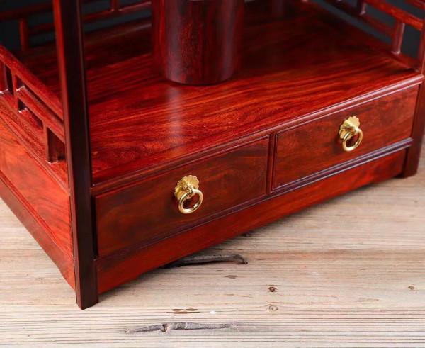 印度小葉紫檀茶水櫃