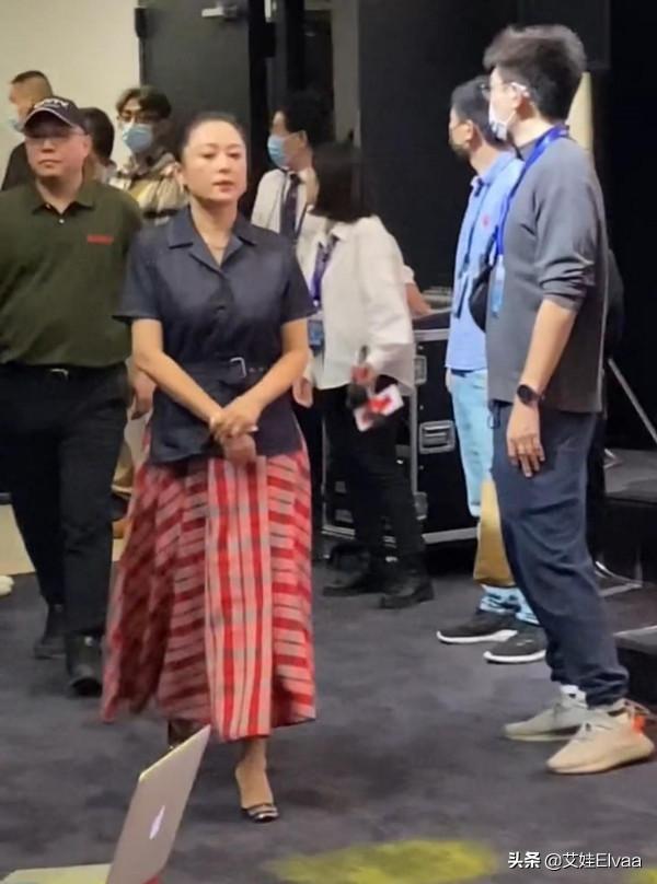 53歲陳紅退隱太可惜，穿半裙被推C位害羞，老戲骨還是“嫦娥”顏