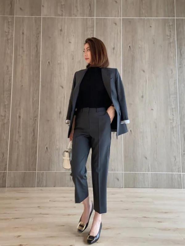 時髦打工人的高階西裝穿搭