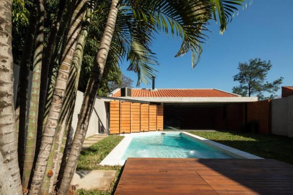 巴拉圭的陶瓷屏風別墅