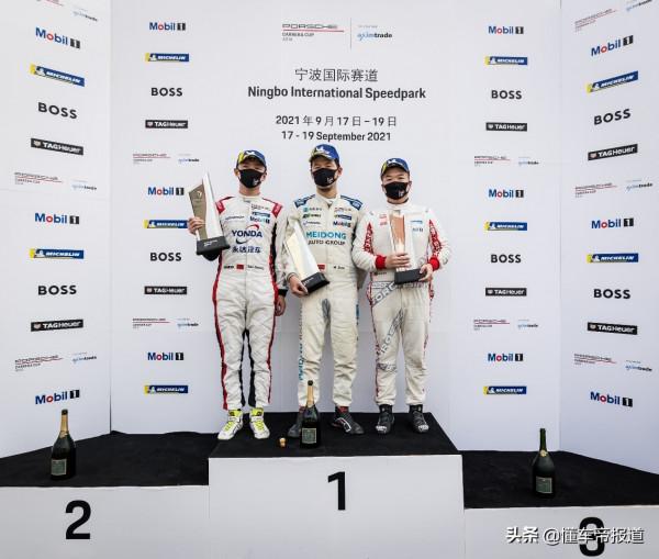 賽事｜陸文龍登頂總積分榜首 亞洲保時捷卡雷拉杯戰火再燃寧波賽道
