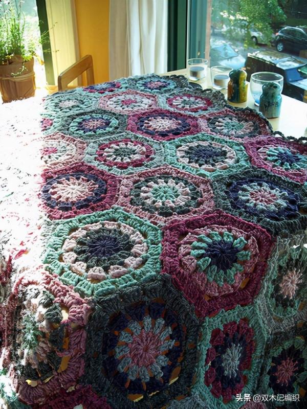 分享幾款很實用的手工蓋毯，有鉤有織的毯子