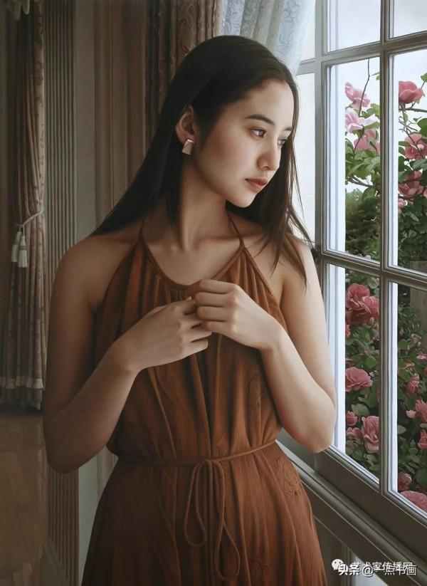 日本 岡靖知 寫實作品欣賞