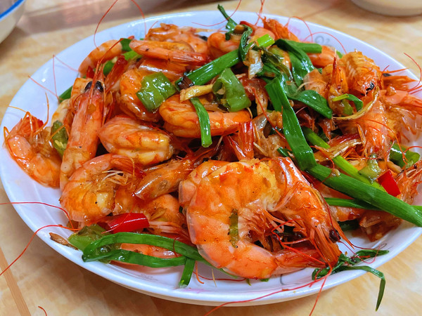 據說這個時候吃#一學就會快手菜#椒鹽蝦，是最好的