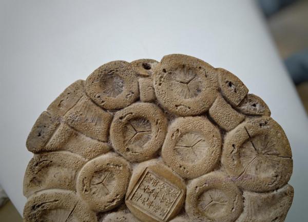 梅縣謝伯花10萬元買個仿清代筆筒，竹片加水泥製成？還說不後悔