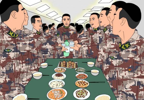 這個元旦我們這樣過：寒風的冷擋不住練兵備戰的熱情