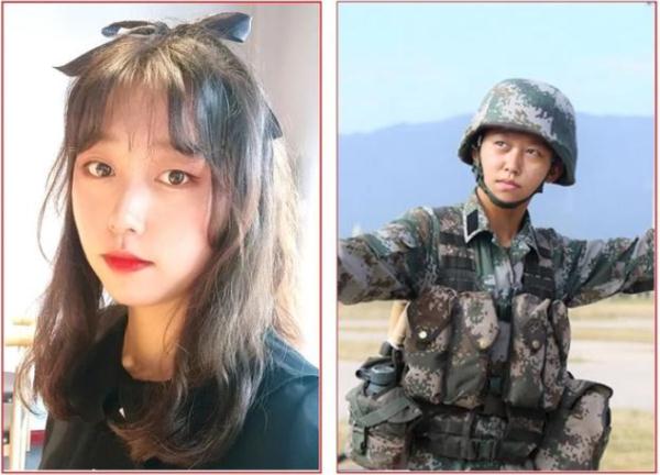 又甜又颯！看看這些“00後”女兵入伍前VS入伍後