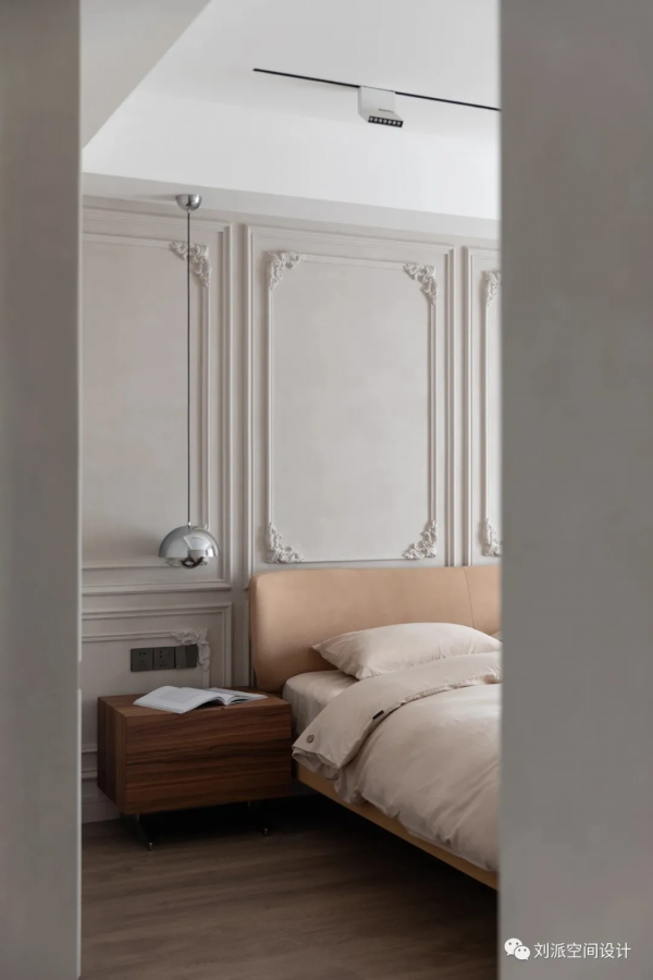 現代簡約的法式優雅,165平米四室兩廳 現代簡約的法式優雅,165平米四室兩廳