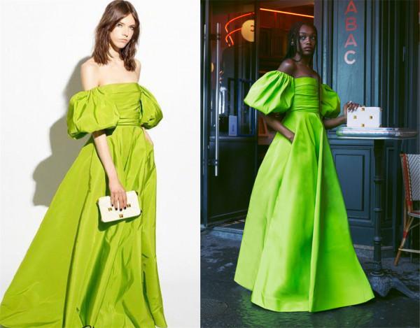 裙子太挑人？同一件蘋果綠禮服，18歲木村光希和孫儷都沒穿出質感