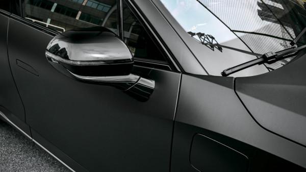 蘇州無二汽車貼膜丨蔚來EC6改色魔域黑 蘇州無二汽車貼膜丨蔚來EC6改色魔域黑