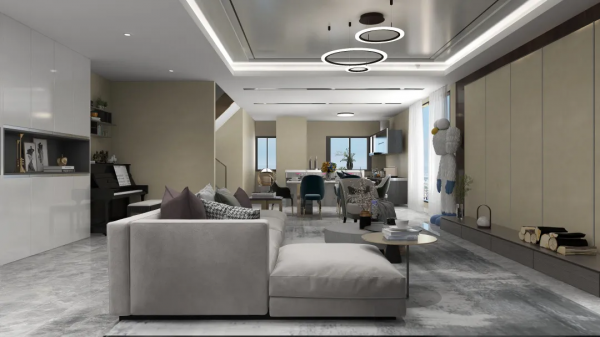 260平三層別墅，現代主義的高階生活