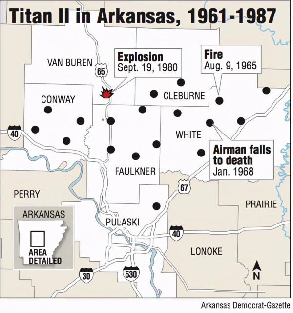 1980年,一個3公斤套筒引爆美國導彈井,900萬噸級核彈衝向天空 1980年,一個3公斤套筒引爆美國導彈井,900萬噸級核彈衝向天空